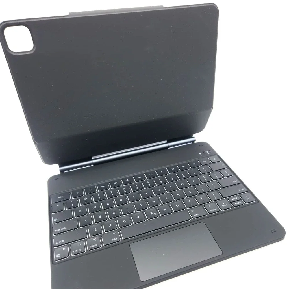 ESR iPad Air 13 & Pro 12.9 Case Keyboard–Trackpad Stand Magic Cover M2 M3 Gen3-6